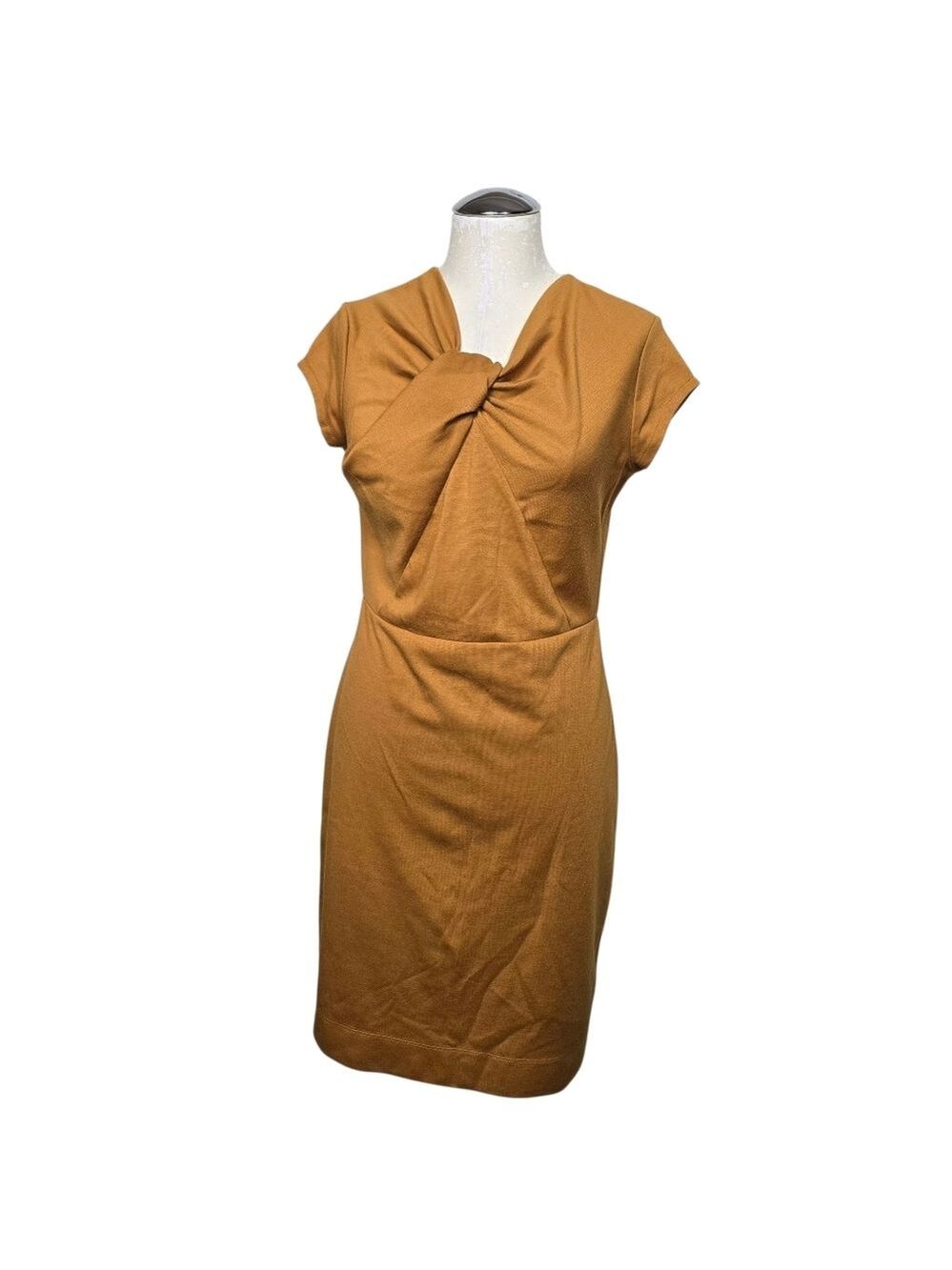 Mossimo Caramel Twist Dress M